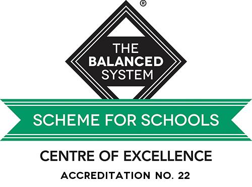 The Balanced System Scheme for Schools Centre of Excellence Accreditation No. 22 logo