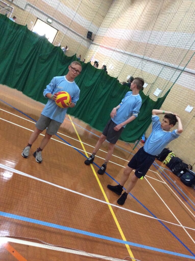 Phase 3 students seen participating in the KSENT Olympics event at Swallows Leisure Centre in Sittingbourne, Kent.