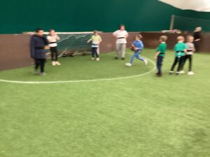 Students from Milestone @ DPA are pictured taking part in the Kent School Games Literacy and PE Festival at Legends Sports in Gravesend, Kent.