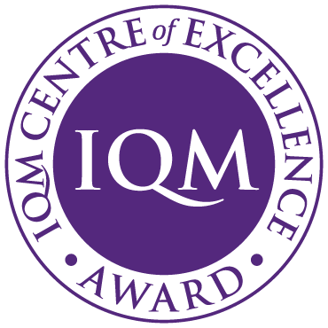 IQM Centre of Excellence Award logo